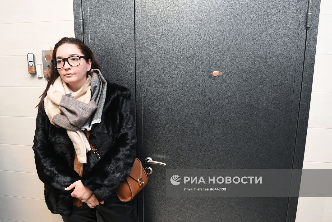 Ситуация у дома в Москве, где находится квартира Ю. Навальной | РИА Новости  Медиабанк