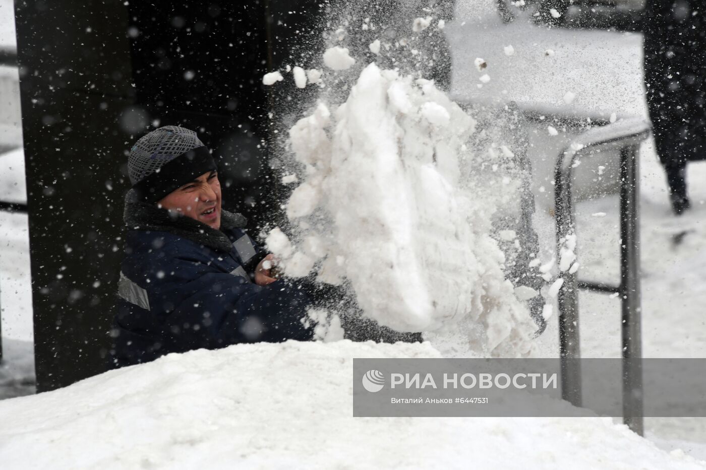 Метель во Владивостоке