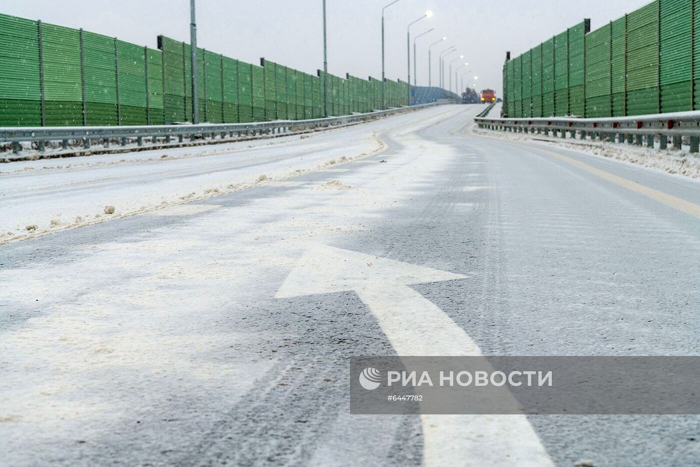 Мэр Москвы С. Собянин открыл путепровод через МЖД у станции "Жаворонки"