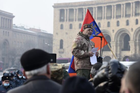 Акция протеста в Ереване