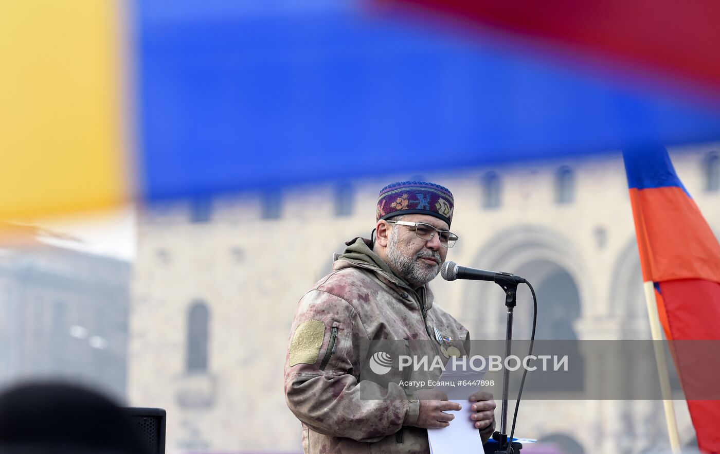 Акция протеста в Ереване