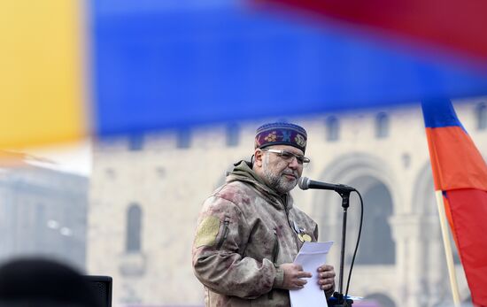 Акция протеста в Ереване