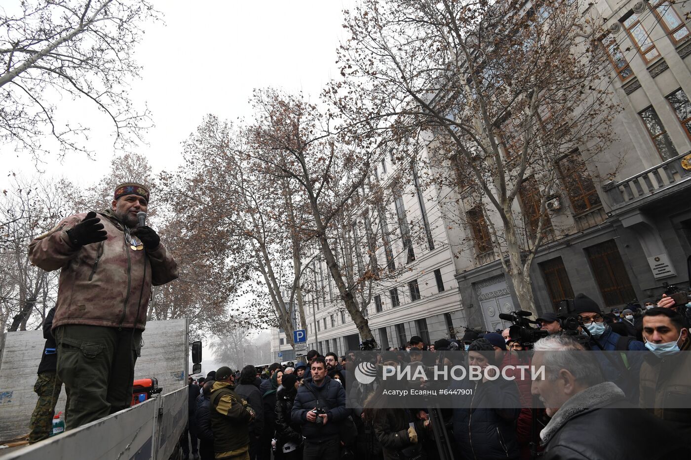 Акция протеста в Ереване