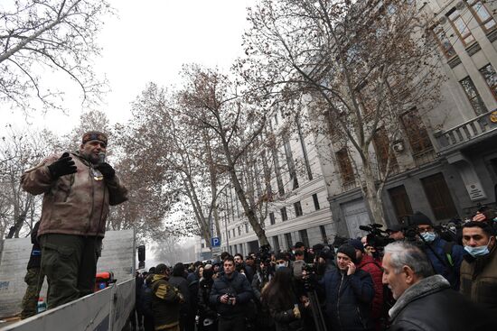 Акция протеста в Ереване