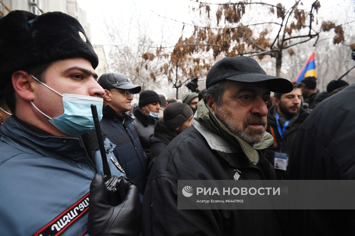 Акция протеста в Ереване