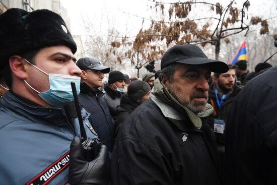 Акция протеста в Ереване