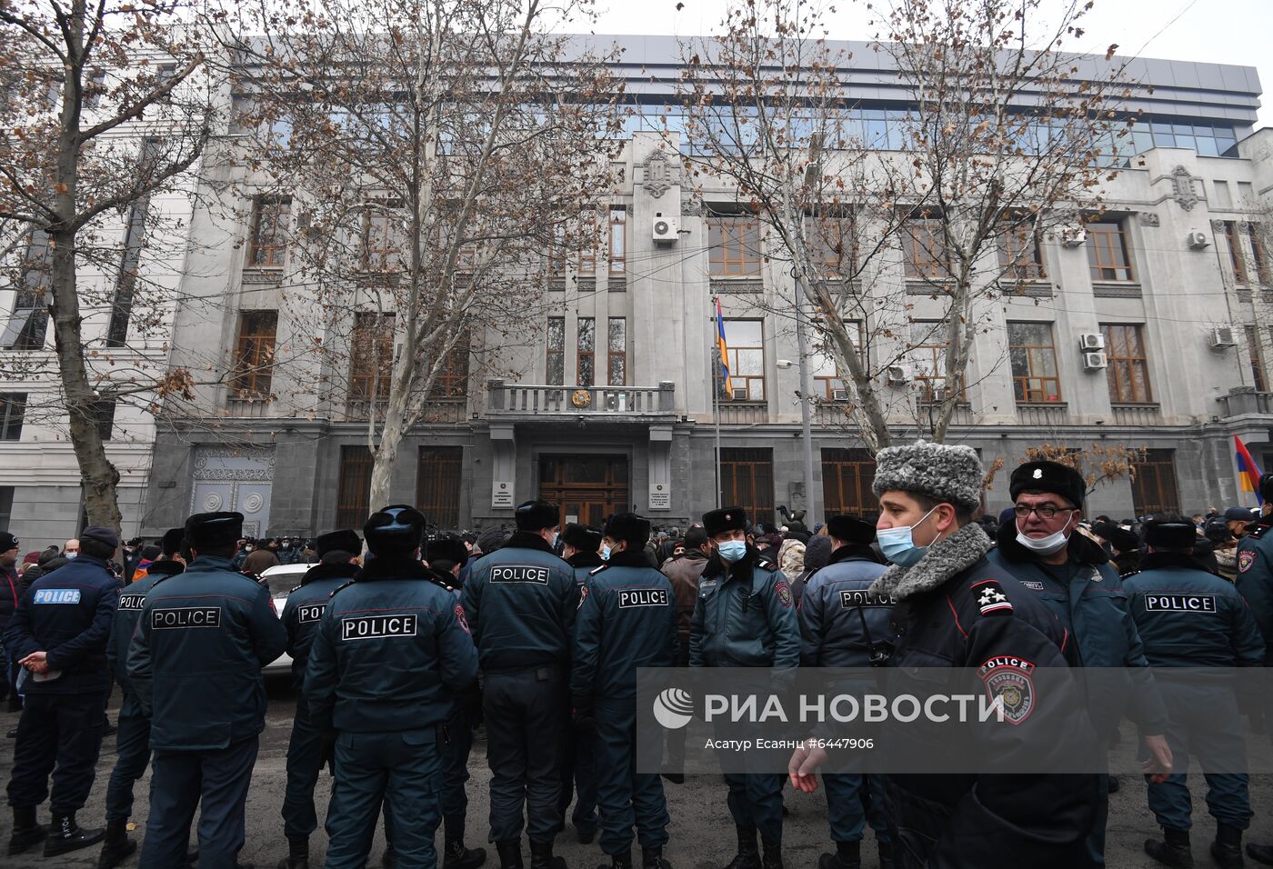 Акция протеста в Ереване