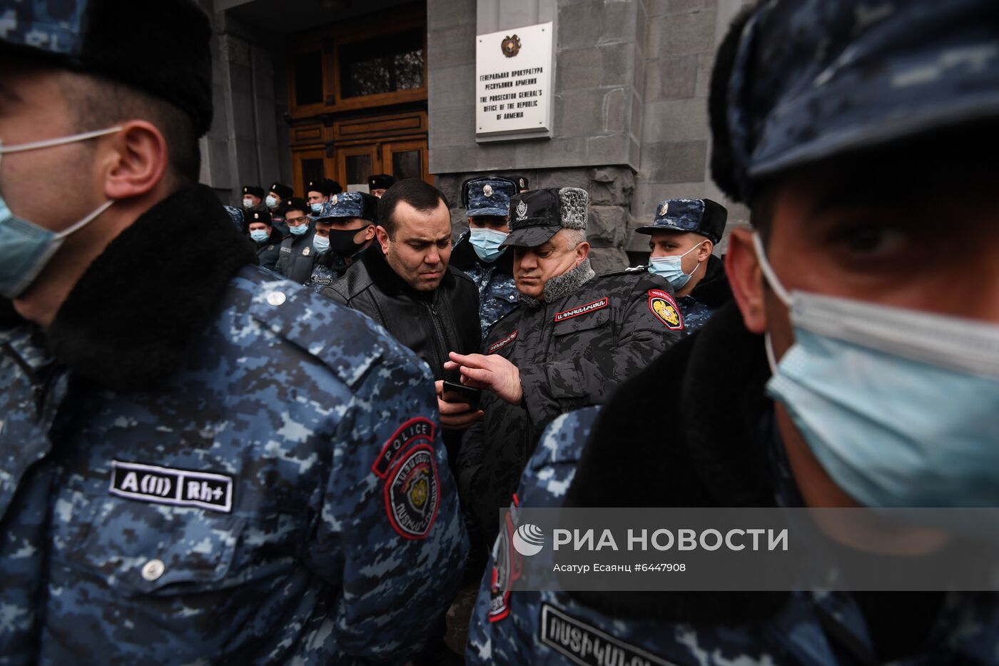 Акция протеста в Ереване