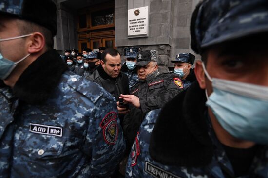 Акция протеста в Ереване