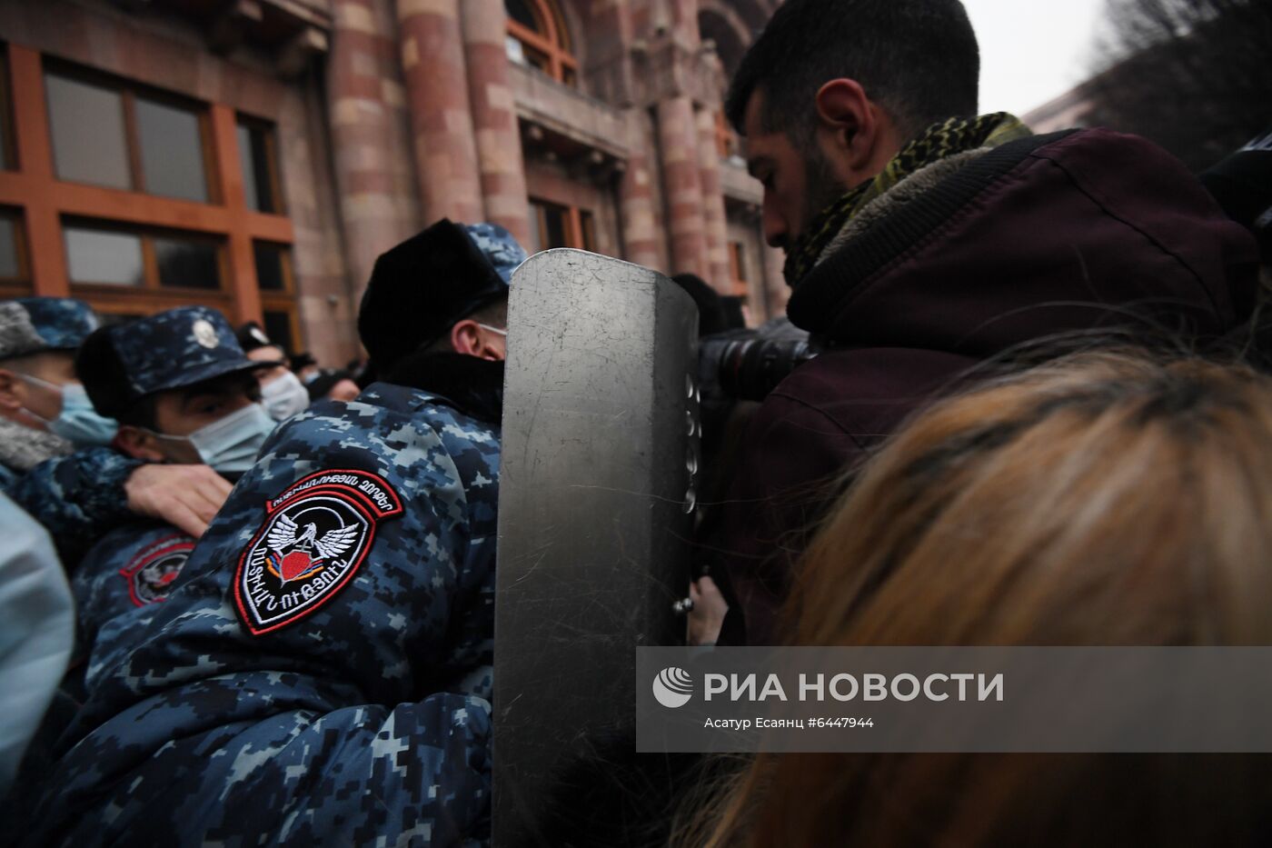 Акция протеста в Ереване