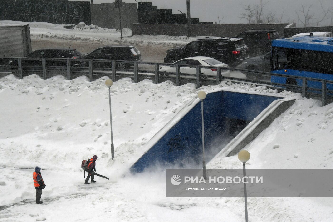 Метель во Владивостоке