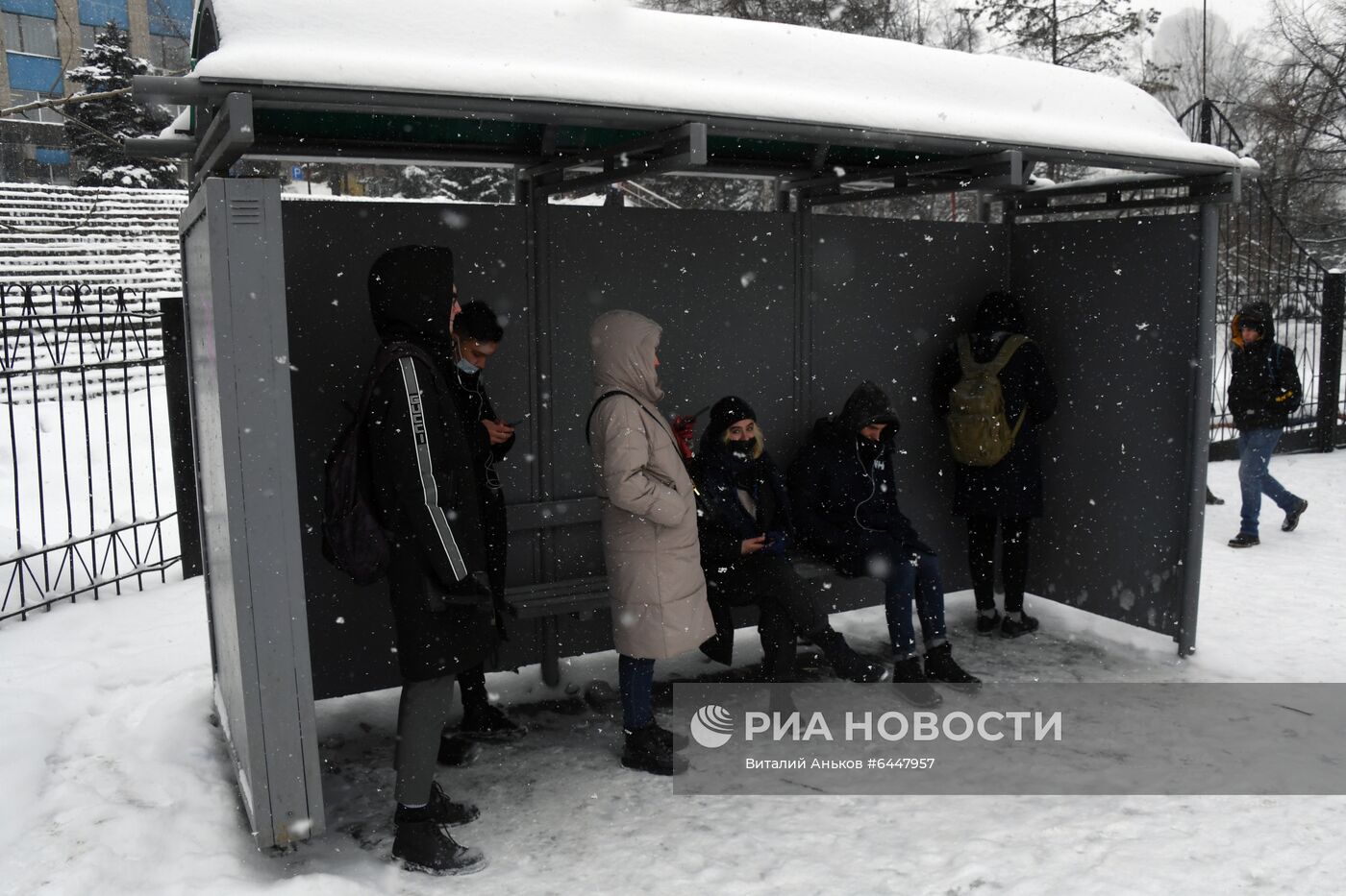 Метель во Владивостоке