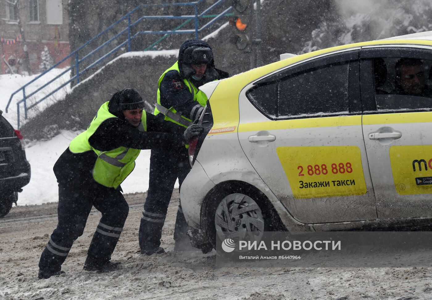 Метель во Владивостоке