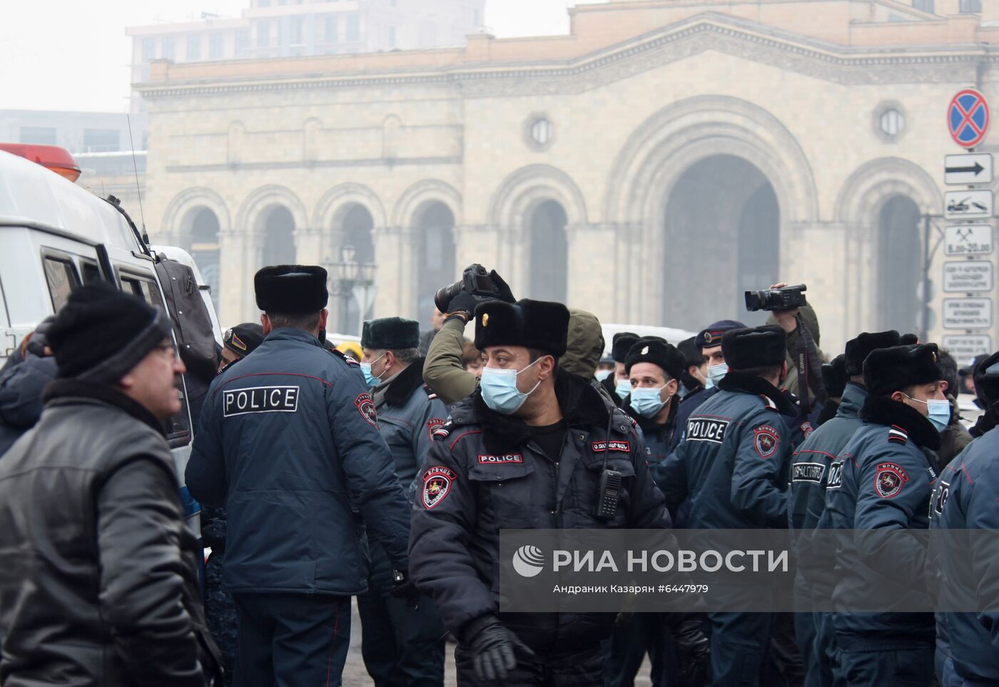 Акция протеста в Ереване