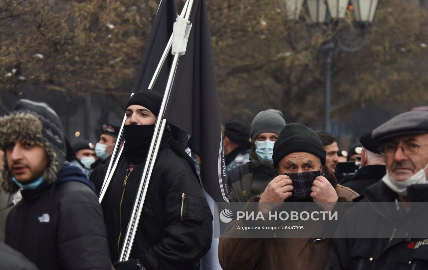 Акция протеста в Ереване