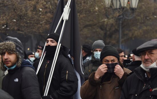 Акция протеста в Ереване