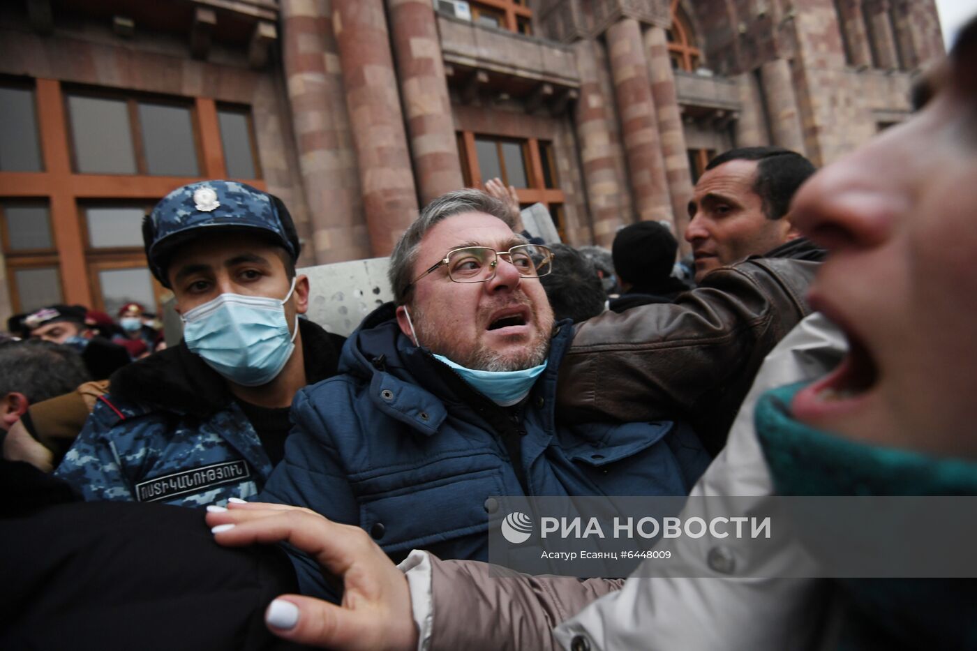 Акция протеста в Ереване