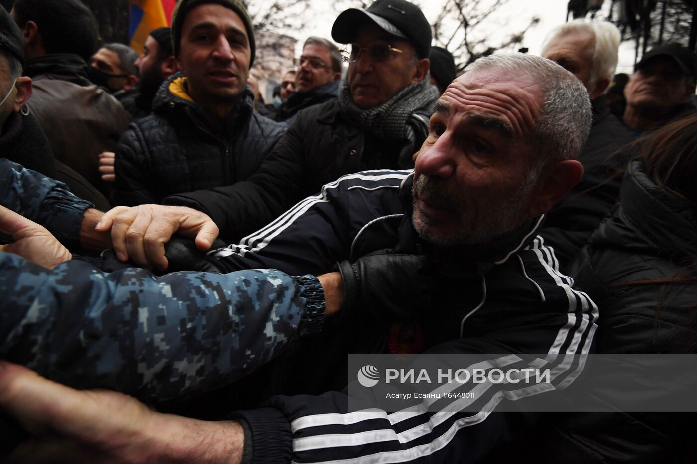 Акция протеста в Ереване