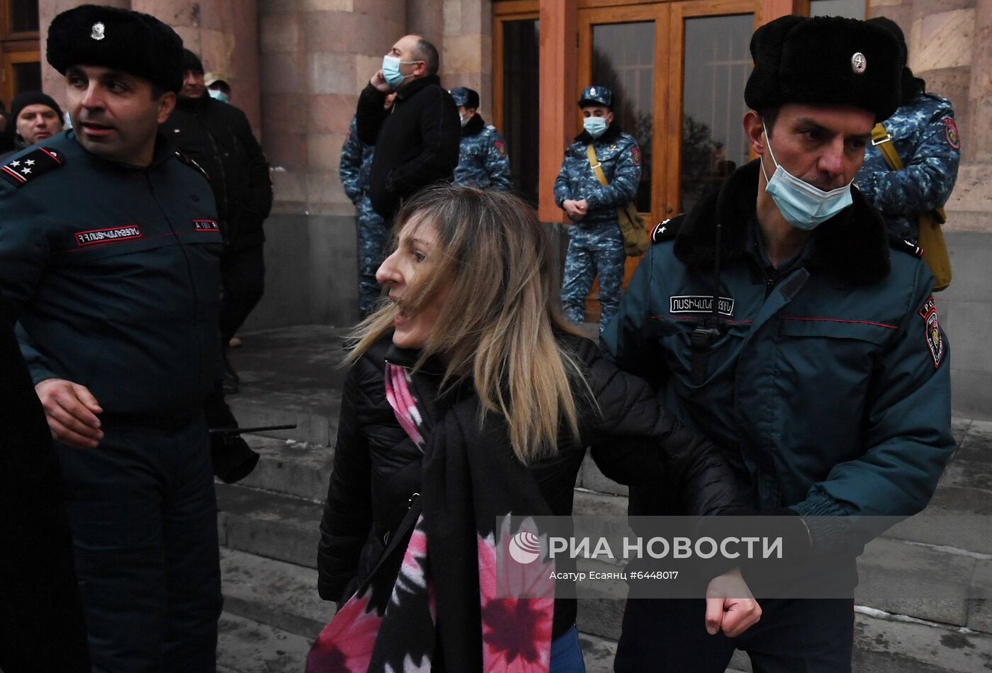 Акция протеста в Ереване