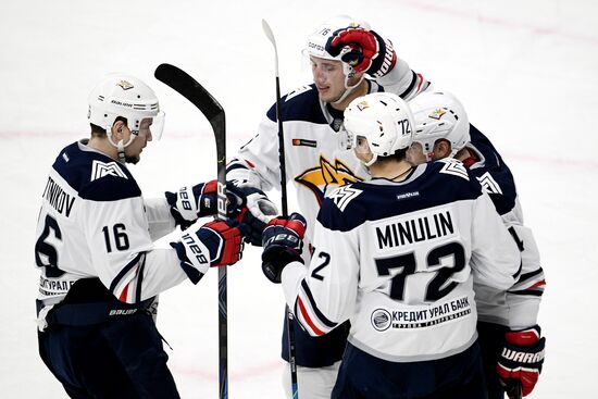 Хоккей. КХЛ. Матч "Спартак" - "Металлург"