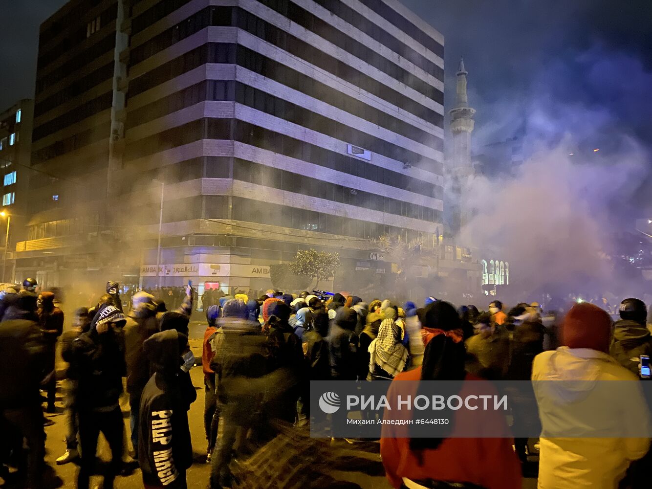 Протесты в Триполи