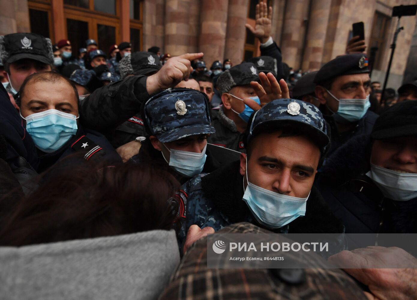 Акция протеста в Ереване