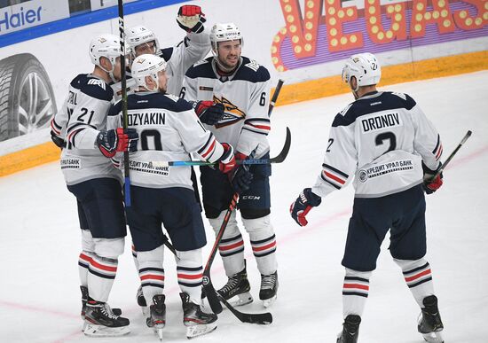 Хоккей. КХЛ. Матч "Спартак" - "Металлург"