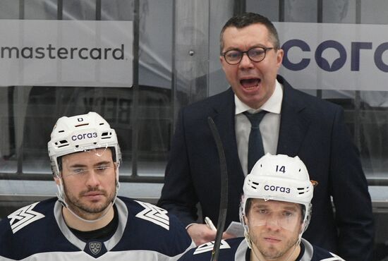 Хоккей. КХЛ. Матч "Спартак" - "Металлург"