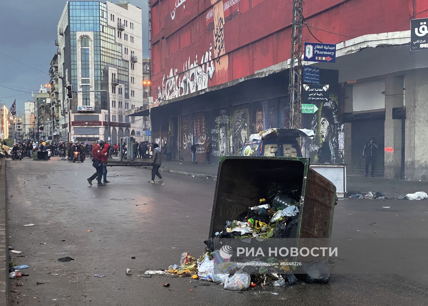 Протесты в Триполи