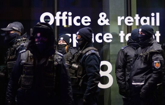 Акция против запрета абортов в Варшаве