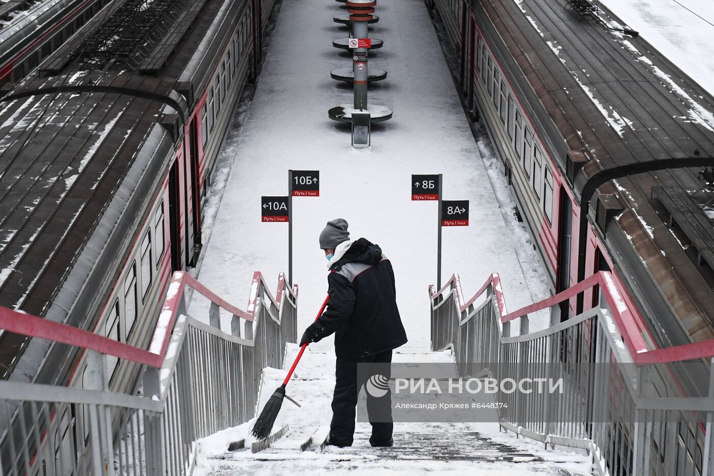 Рейд по соблюдению масочного режима в электричках Новосибирска