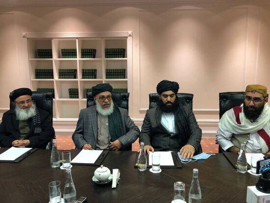 Делегация талибов приехала на переговоры в Москву