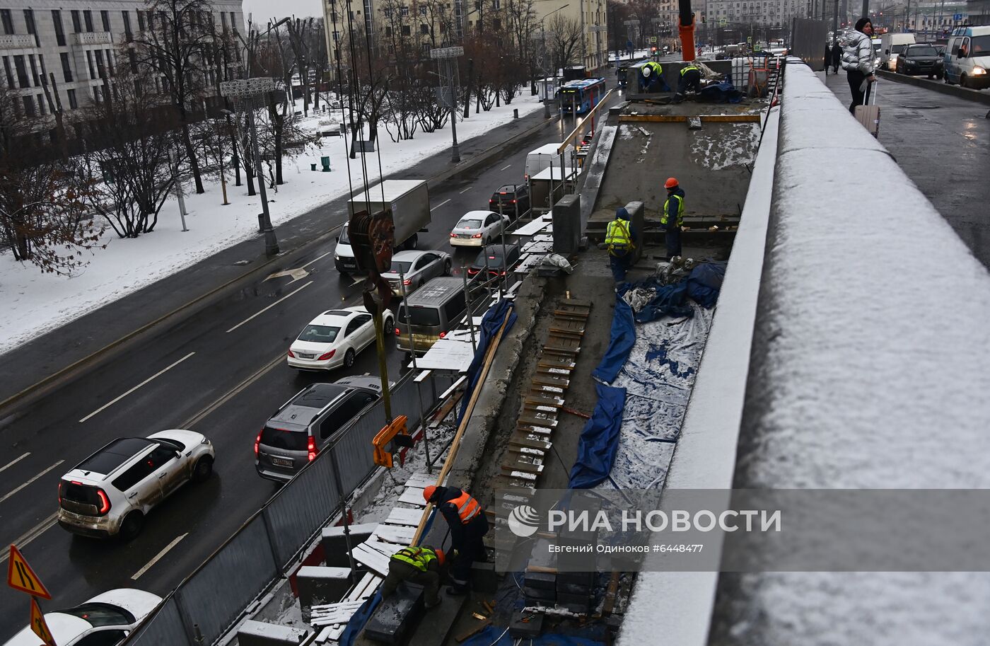 Реставрация Большого Каменного моста