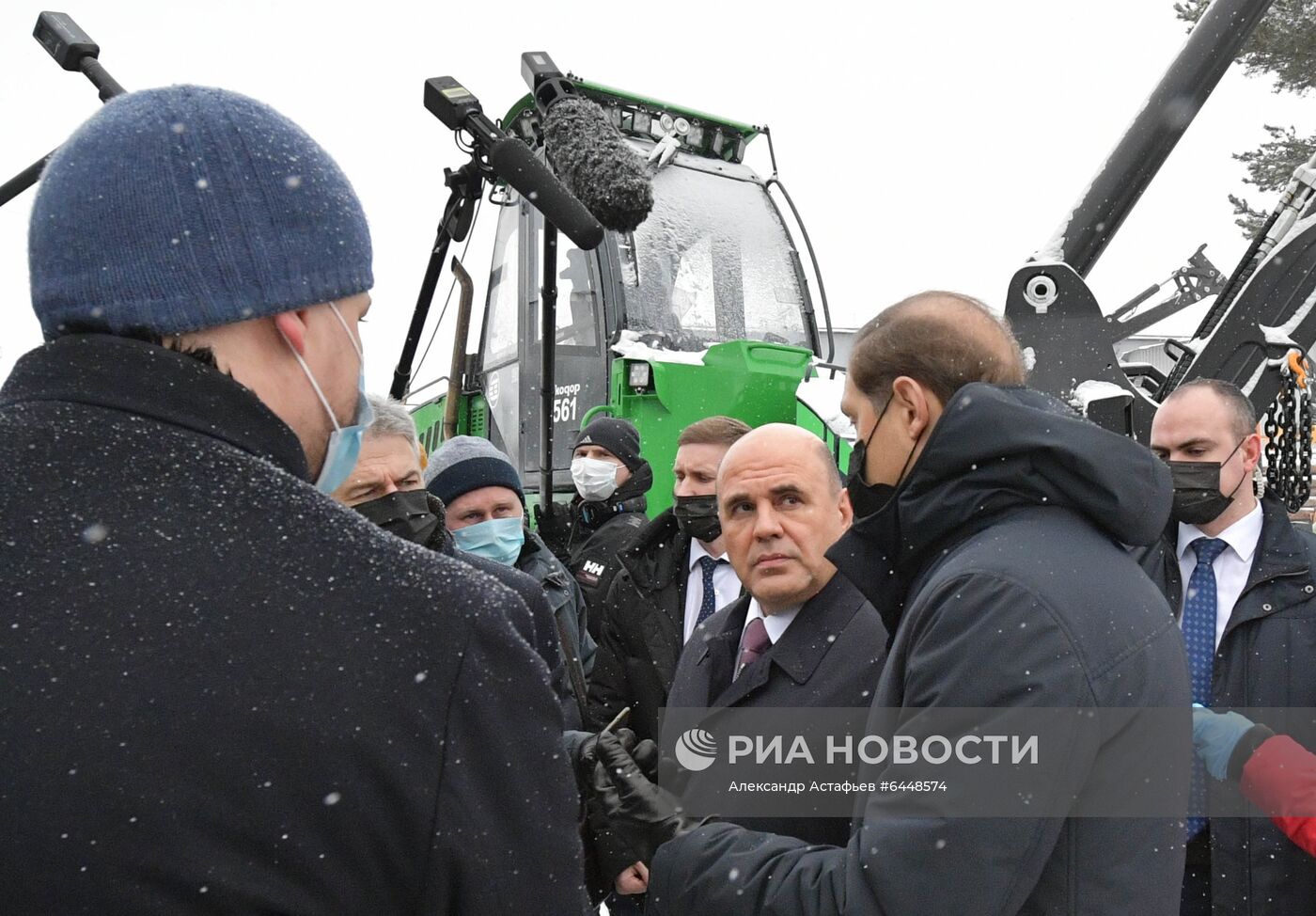 Рабочая поездка премьер-министра РФ М. Мишустина в Северо-Западный федеральный округ