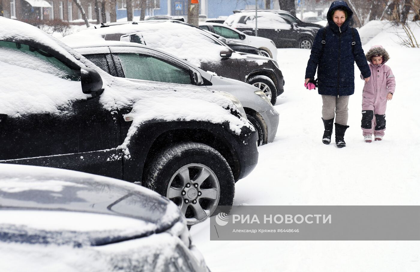 Снег в Новосибирске