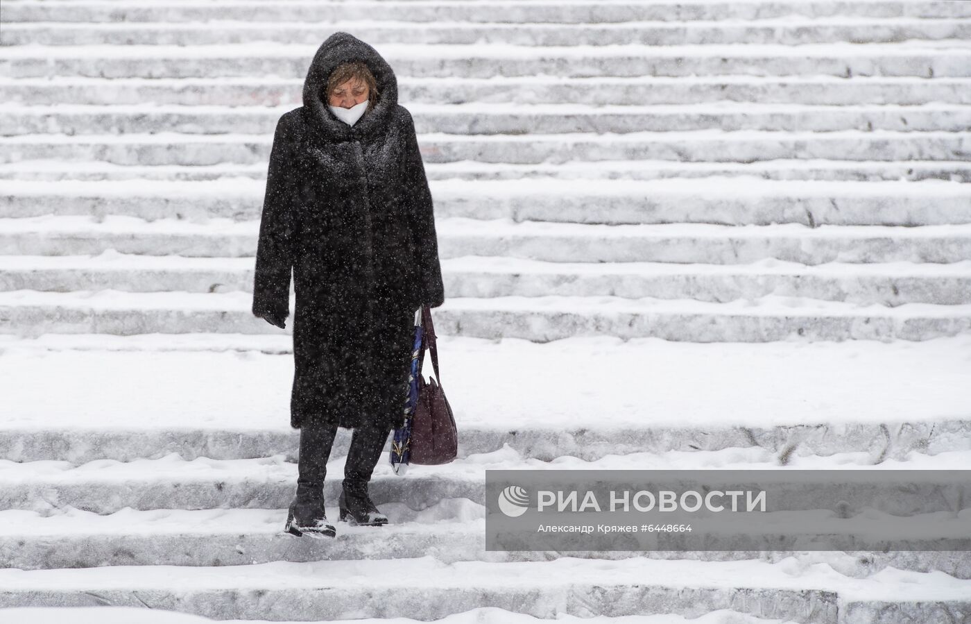 Снег в Новосибирске