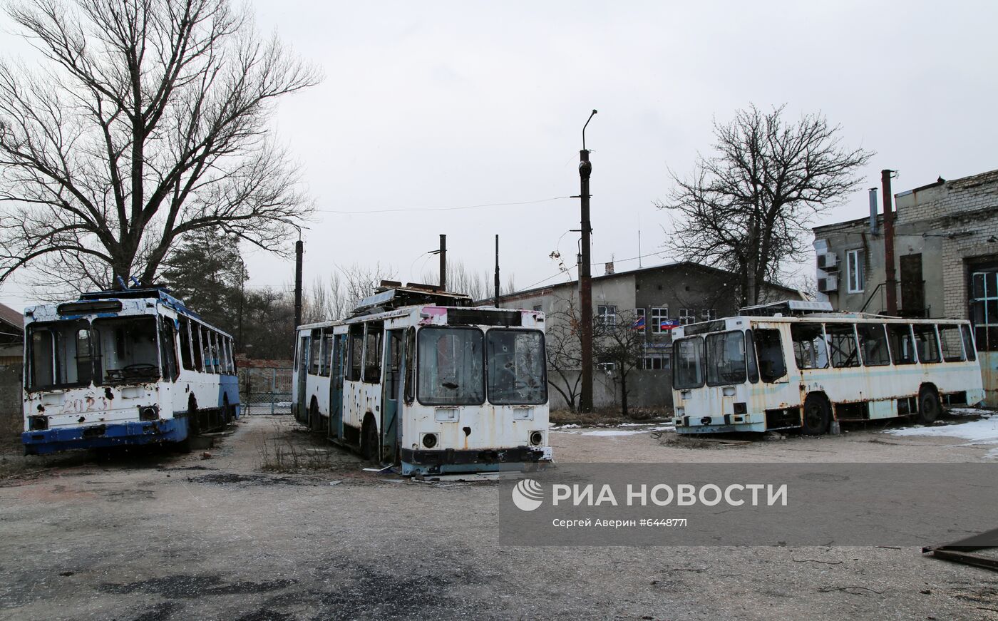 Памятный митинг в честь начала освобождения Углегорска от украинских войск