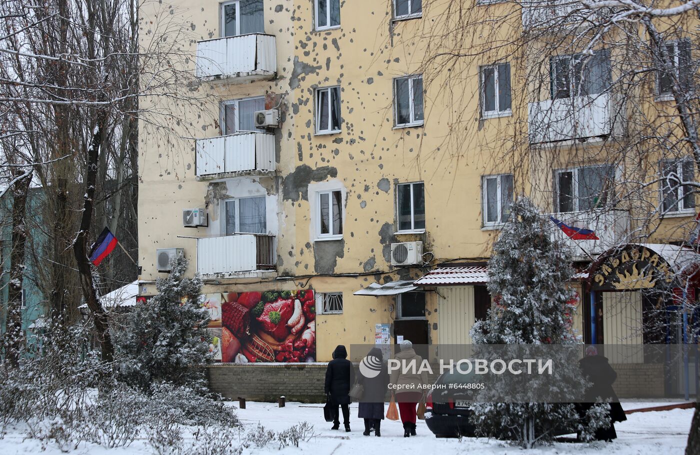 Памятный митинг в честь начала освобождения Углегорска от украинских войск