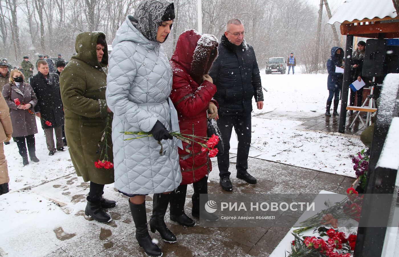 Памятный митинг в честь начала освобождения Углегорска от украинских войск