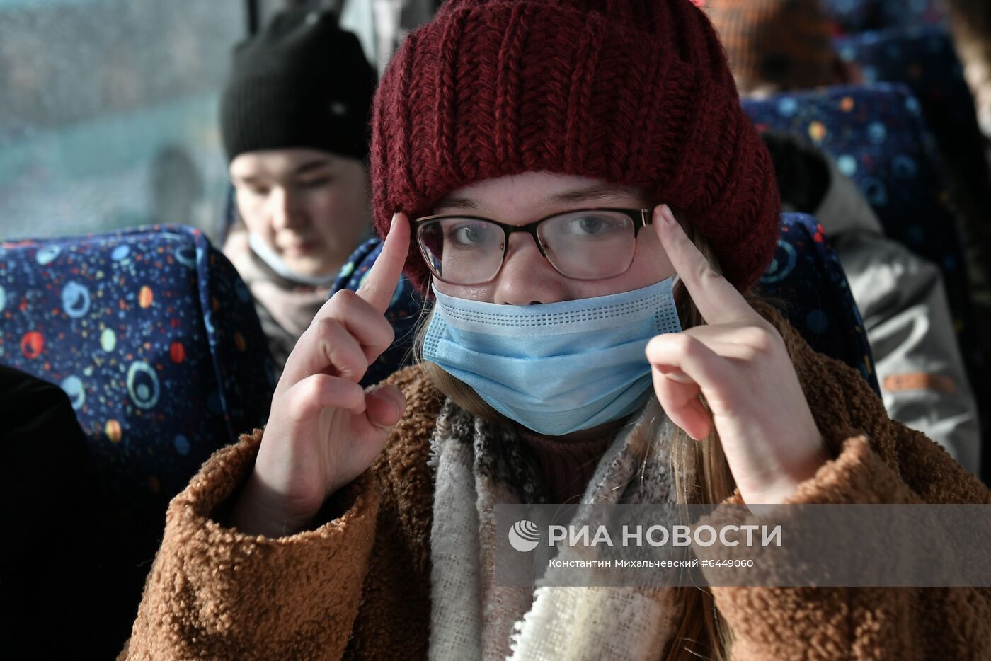 Заезд детей из регионов в лагерь "Артек"