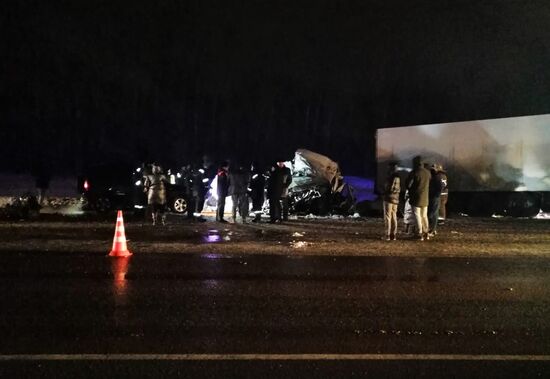 ДТП с микроавтобусом в Самарской области