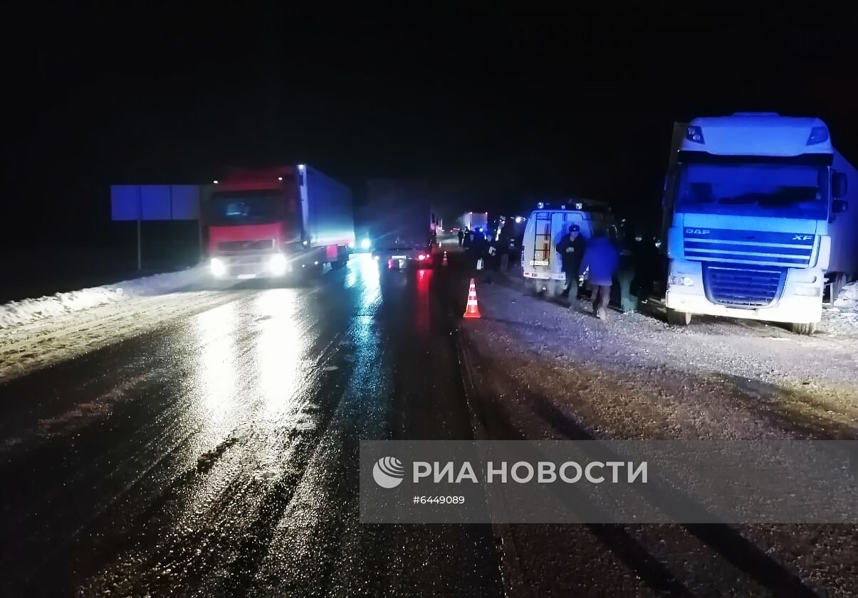 ДТП с микроавтобусом в Самарской области