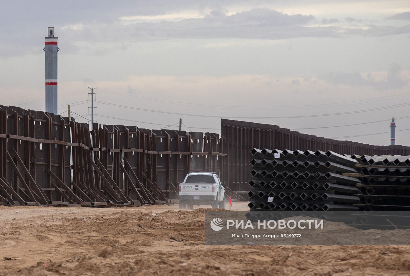 Строительство стены на границе с мексикой