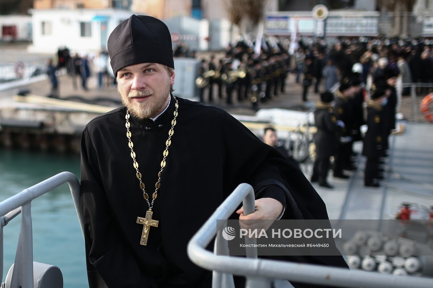 Принятие корабля "Грайворон" в состав Черноморского флота