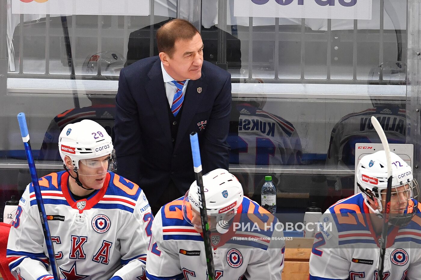 Хоккей. КХЛ. Матч "Спартак" — СКА