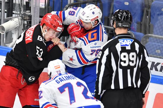 Хоккей. КХЛ. Матч "Спартак" — СКА