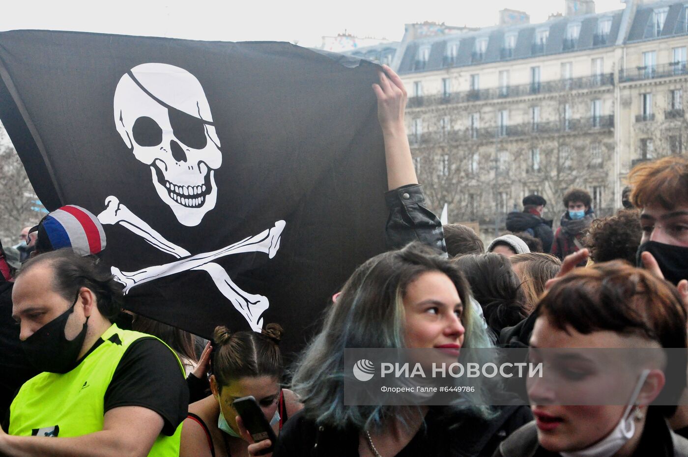 Протесты в Париже