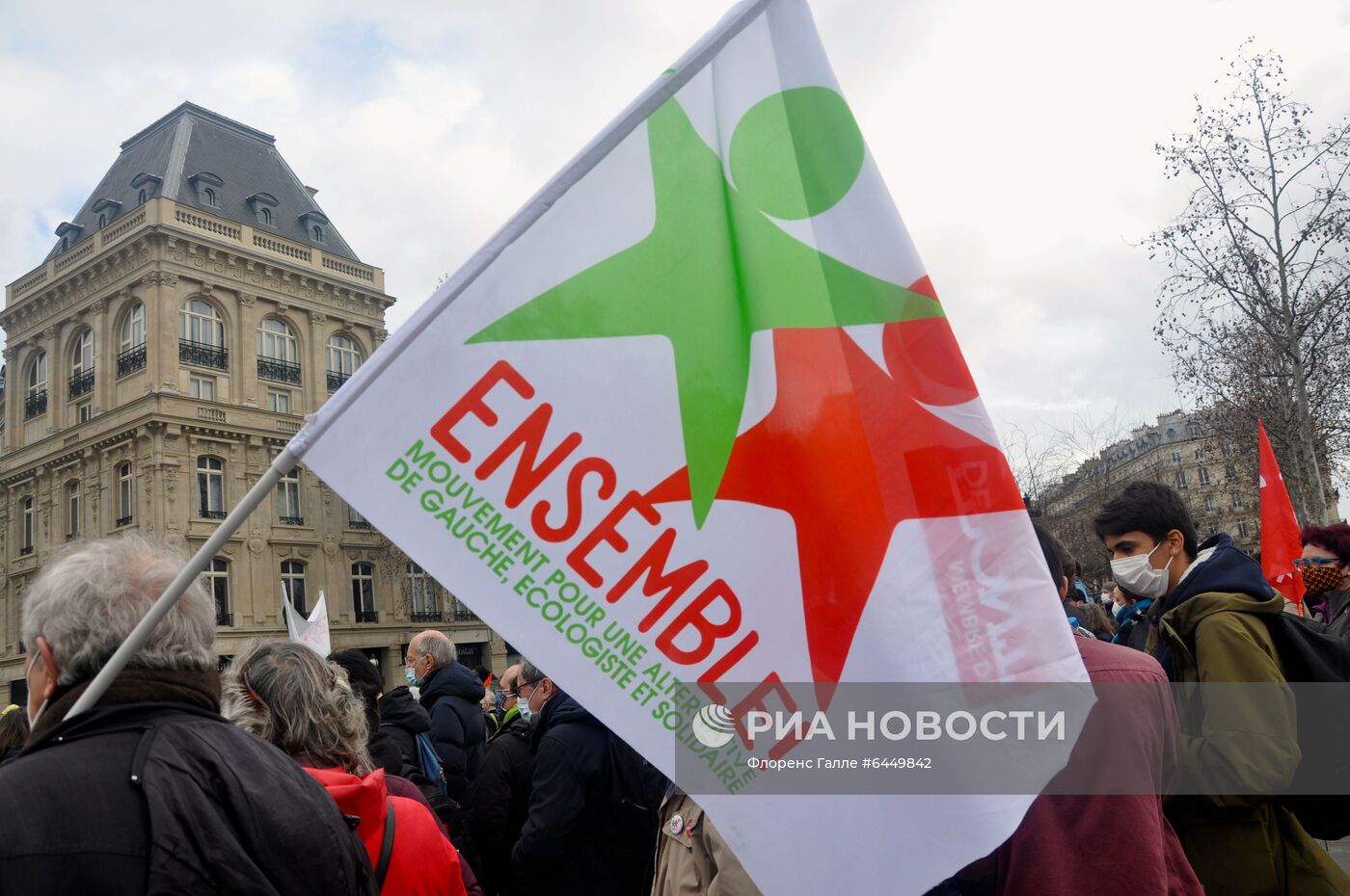 Протесты в Париже