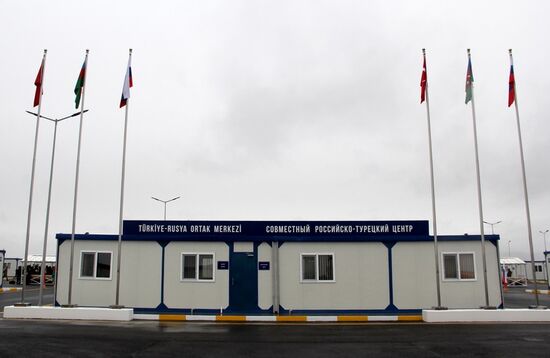 Открытие Российско-турецкого мониторингового центра в Агдаме