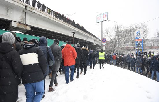 Несанкционированные акции протеста сторонников А. Навального